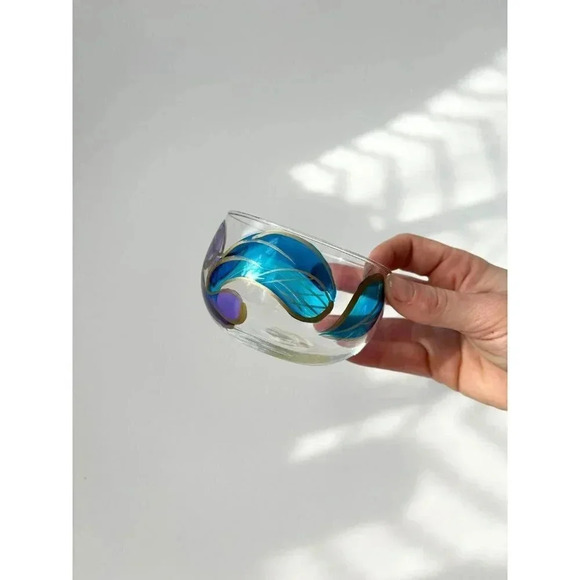 Italian Hand Painted Delicate Oggetti Dell'Artigianato Artistico Candy Jar - Picture 5 of 10